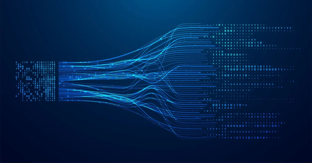 Internet links visualisation